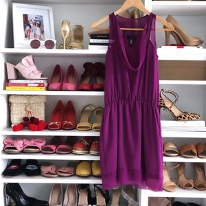Aqua Purple Cocktail Dress